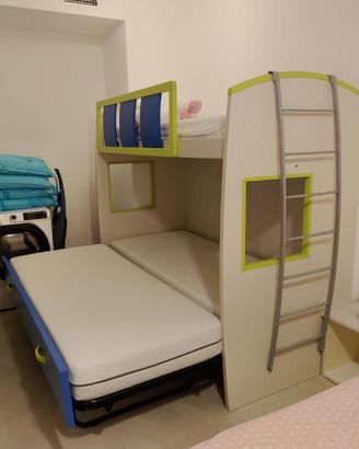 Ad Alassio letto a castello