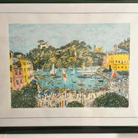 ' Domenica a Portofino' , autore Michele Cascella