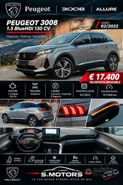 Peugeot 3008 1.5 BlueHDi 130Cv EAT8 Allure-04/2022