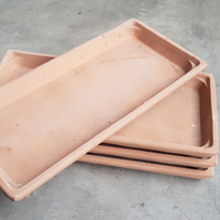 Sottovasi terracotta 53x25