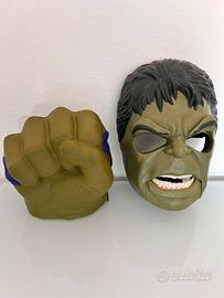 Lotto Marvel Maschera e Pugno Hulk