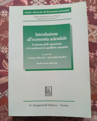 Introduzione all economia aziendale ISBN 979122110