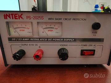 Alimentatore Intek Ps2025s regolabile 25A