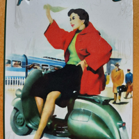 Targhe pubblicitarie vintage metallo