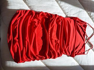 Abito Zara TG M color rosso Zara 