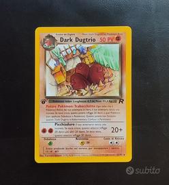 Carta Pokémon Dark Dugtrio rara 23/82 ita