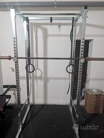 Rack powerlifting con bilanciere Olimpico 