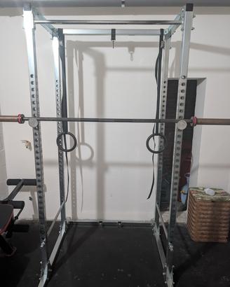 Rack powerlifting con bilanciere Olimpico 