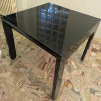 Tavolo estendibile nero laccato Schiffini 90 x 180