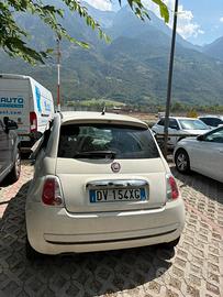 Fiat 500 incidentata