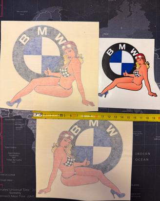 stiker BMW Pinup 