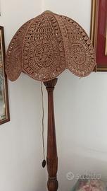 Piantana in macramè anni '70