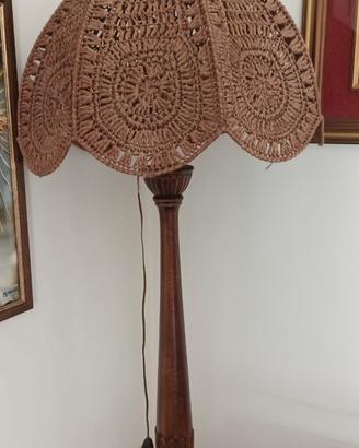 Piantana in macramè anni '70