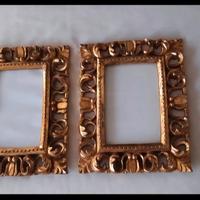 Due Cornici Portafoto in Legno