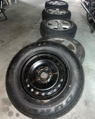 Ruote estive e cerchi NISSAN r16