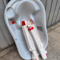 Vaschetta bagno neonati OKBABY con barre supporto