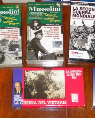 LA GUERRA DEL VIETNAM, lotto 3 vhs originali