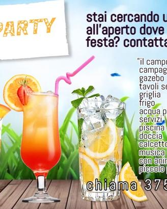 Location per feste all'aperto