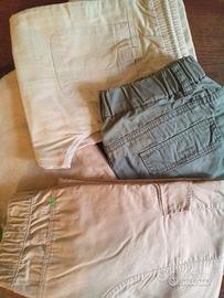 Pantaloni cotone 10/12 anni