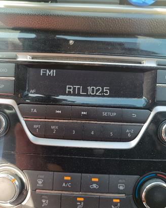Autoradio Stereo Originale NISSAN QASHQAI J11 Vist
