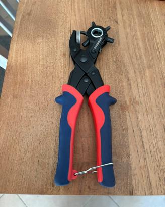 Pinza perforatrice Workpro cuoio,cinture,tessuti