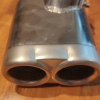 Terminale di scarico doppio originale fiat punto 