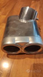 Terminale di scarico doppio originale fiat punto 