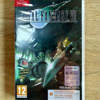FINAL FANTASY 7 SWITCH NUOVO SIGILLATO