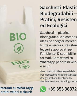 Sacchetti Biodegradabili 