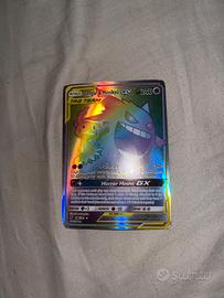Carta Pokémon Gengar & Mimikyu GX
