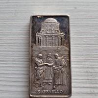 Lingotto 50g  Argento 999.9 puro - RARO RAFFAELLO