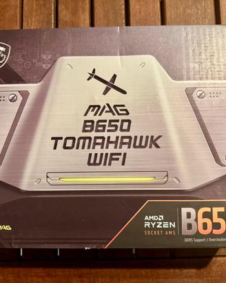 MSI MAG B650 TOMAHAWK WIFI AMD5 DDR5ATX-come nuovo