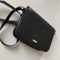 Mango-Borsa a Tracolla Nera in Perfette Condizioni