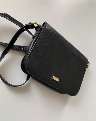Mango-Borsa a Tracolla Nera in Perfette Condizioni