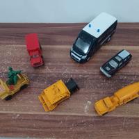 set di 6 mezzi da lavoro