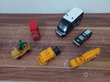 set di 6 mezzi da lavoro