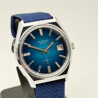 flipper vintage watch swiss made nos 36mm