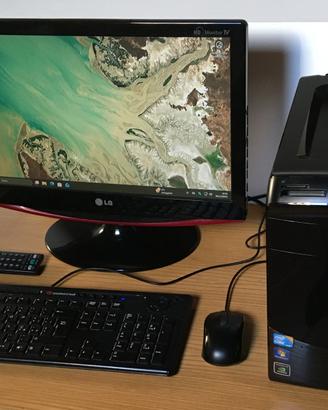 Computer Packard Bell Intel i3 e Monitor TV LG