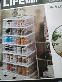 scarpiera pieghevole 