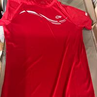 Maglia ONFIRE rossa da tennis
