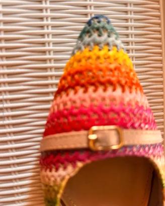 Scarpe donna multicolore, colorata e comoda