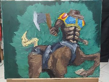 Tela ad Olio 40x50 – Dark fantasy - Vomero Napoli