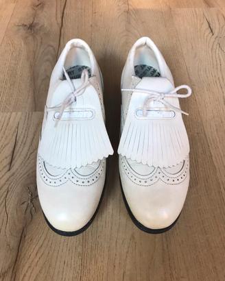 STUBURT scarpe golf in vera pelle tg. 42
