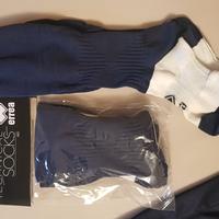 set calzoncini e calzettoni calcio kid blue