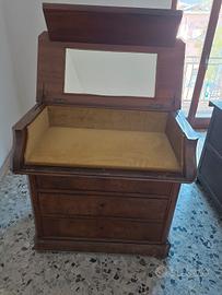 cassettone scrittoio XIX Secolo