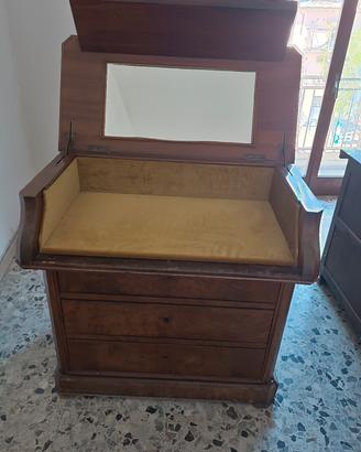 cassettone scrittoio XIX Secolo