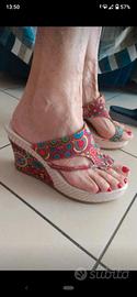 Infradito in fantasia stile Desigual 40-41