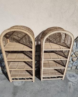 scaffali mobiletti vimini 