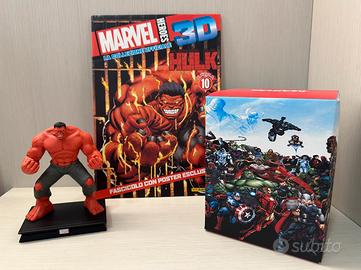 Hulk Rosso Marvel Heros 3D collezione panini