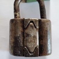 LUCCHETTO VOLM ANTICO GERMANIA D.R.G.M. D.R.P. 900